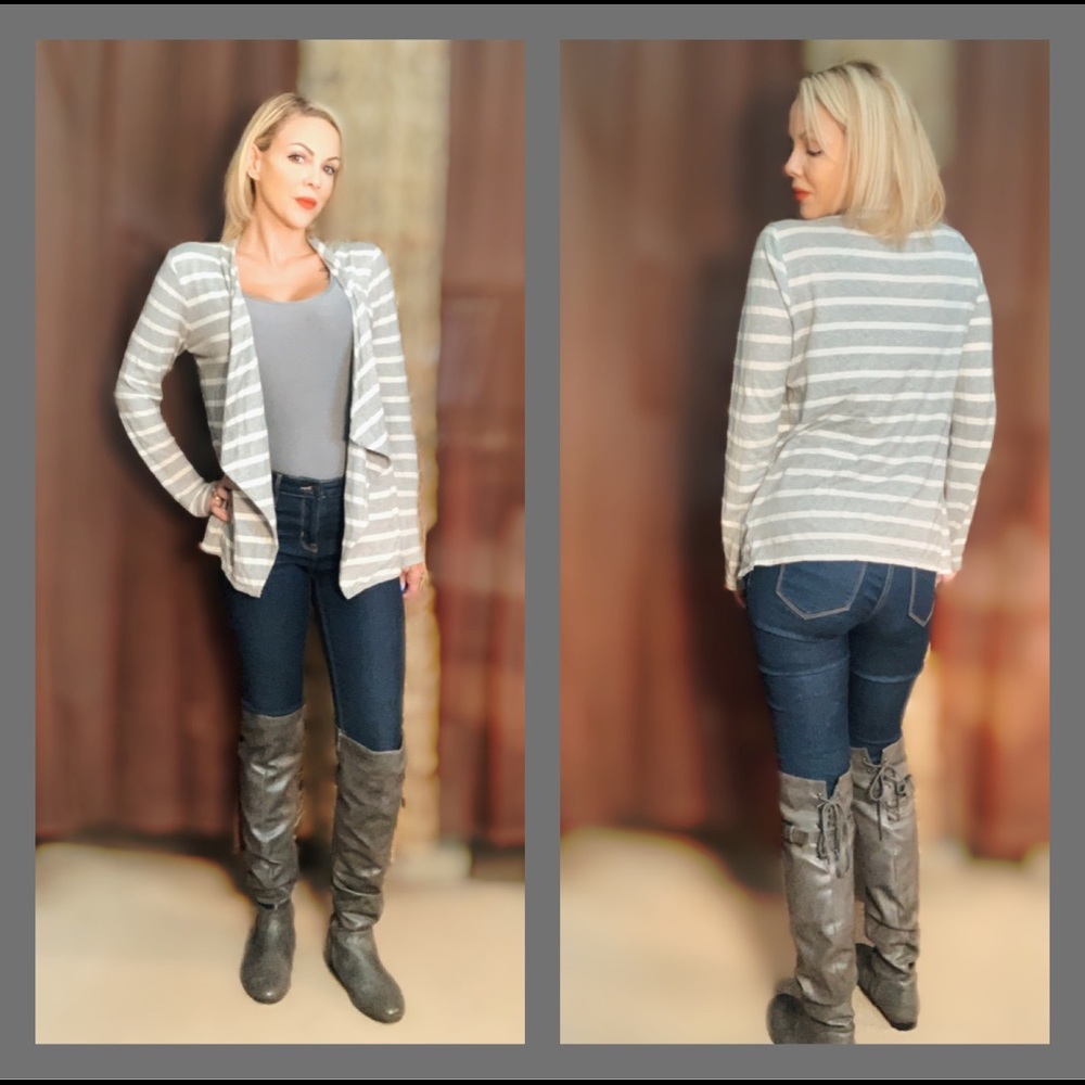 Women’s Striped Cardigan